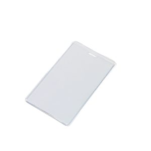 Clear Self-Locking Heavy Duty Soft Plastic Card Holder