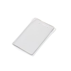 Clear Self Locking Flexible Card Holder