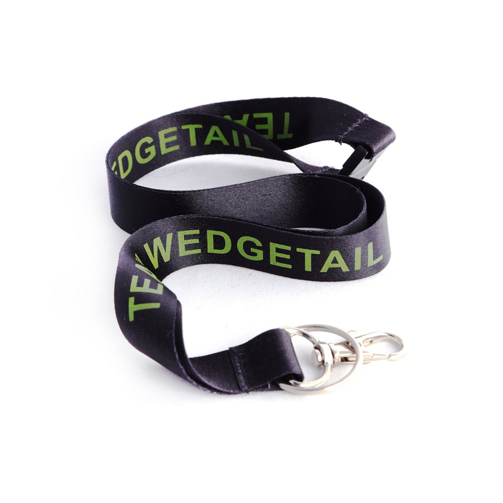 ID Supplies custom smooth polyester screen print lanyard