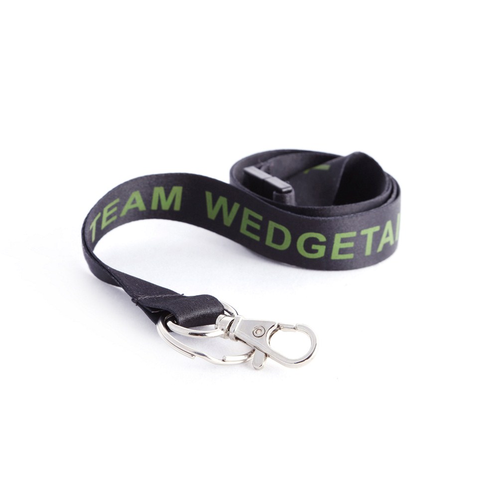 ID Supplies custom smooth polyester screen printed lanyard