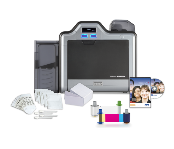 ID Supplies HID Fargo HDP5000e Printer Value Package