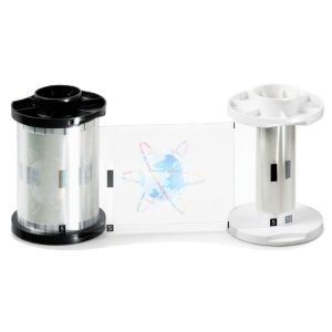 HID FARGO PolyGuard holographic 1.0 mil Overlaminate 250 prints HRF82604