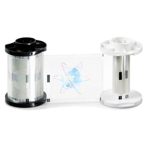 HID FARGO PolyGuard holographic 1.0 mil Overlaminate 250 prints HRF82604