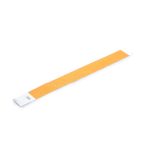WBT01O Neon Orange Tamper Evident Waterproof Tyvek Wristbands